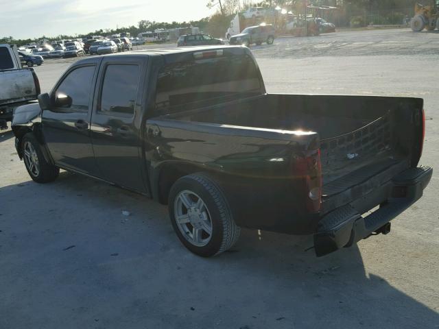 1GCCS136848121797 - 2004 CHEVROLET COLORADO BLACK photo 3