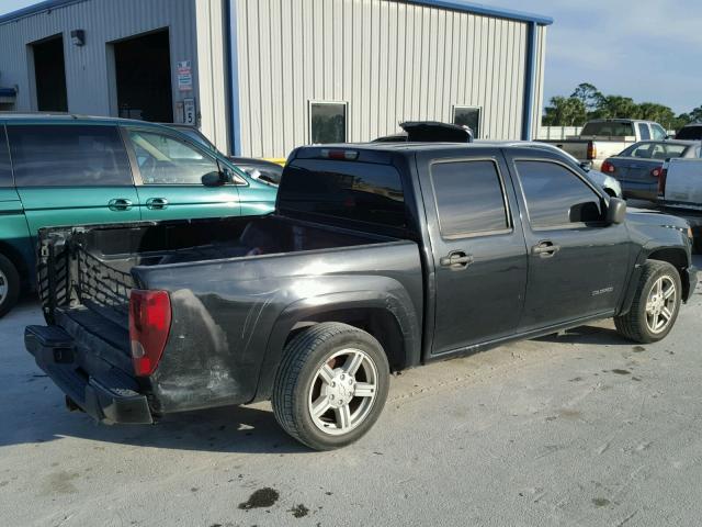 1GCCS136848121797 - 2004 CHEVROLET COLORADO BLACK photo 4