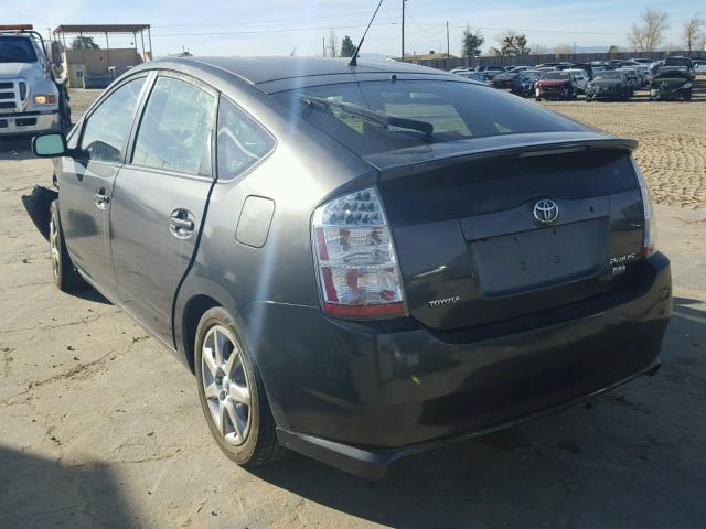 JTDKB20U973230355 - 2007 TOYOTA PRIUS CHARCOAL photo 3