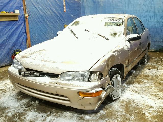 1Y1SK5260VZ462154 - 1997 GEO PRIZM BASE TAN photo 2