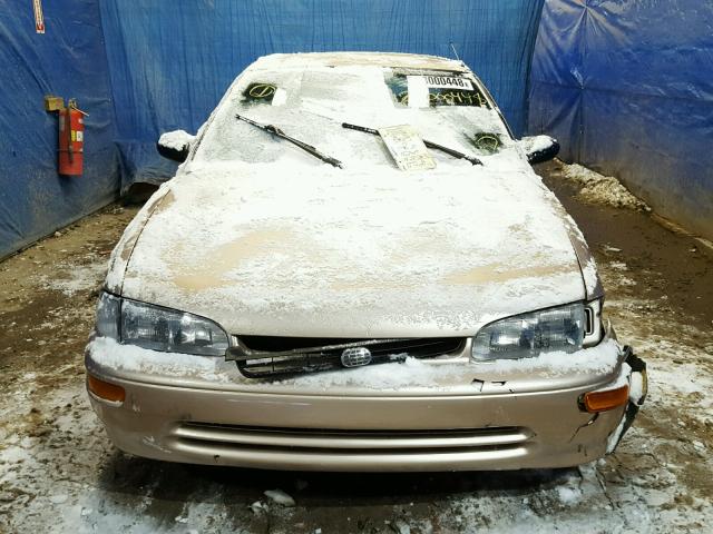 1Y1SK5260VZ462154 - 1997 GEO PRIZM BASE TAN photo 9