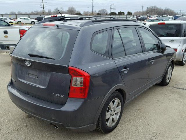 KNAFG526X77090485 - 2007 KIA RONDO LX GRAY photo 4