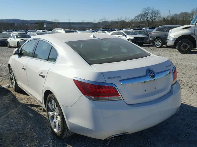 1G4GC5E32CF363340 - 2012 BUICK LACROSSE WHITE photo 3