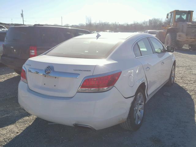 1G4GC5E32CF363340 - 2012 BUICK LACROSSE WHITE photo 4