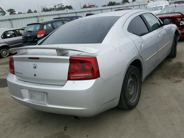 2B3KA43G87H831162 - 2007 DODGE CHARGER SE SILVER photo 4