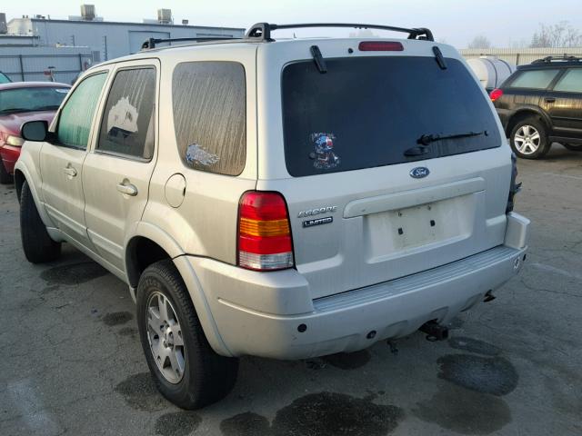 1FMCU94173KE20500 - 2003 FORD ESCAPE LIM SILVER photo 3