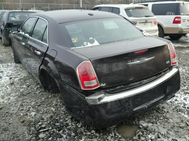 2C3CCACG1CH166177 - 2012 CHRYSLER 300 LIMITE BROWN photo 3