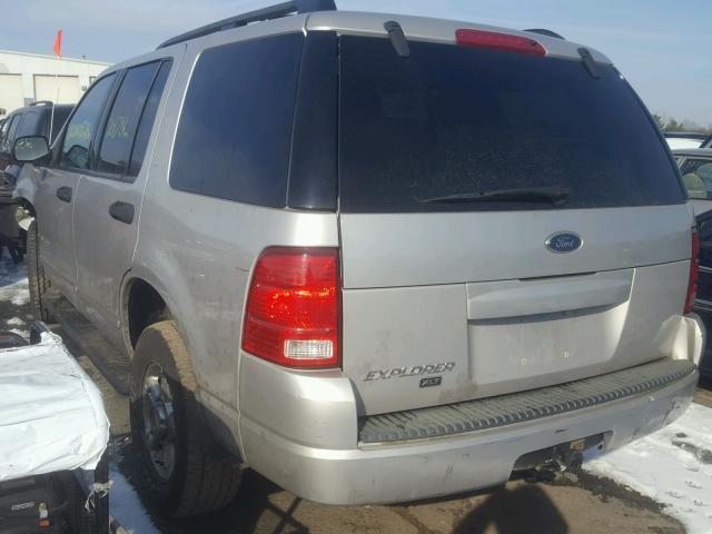 1FMZU73K34UB08527 - 2004 FORD EXPLORER X SILVER photo 3