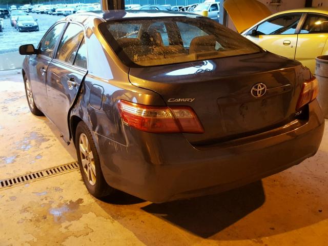 JTNBE46K383142598 - 2008 TOYOTA CAMRY CE GRAY photo 3