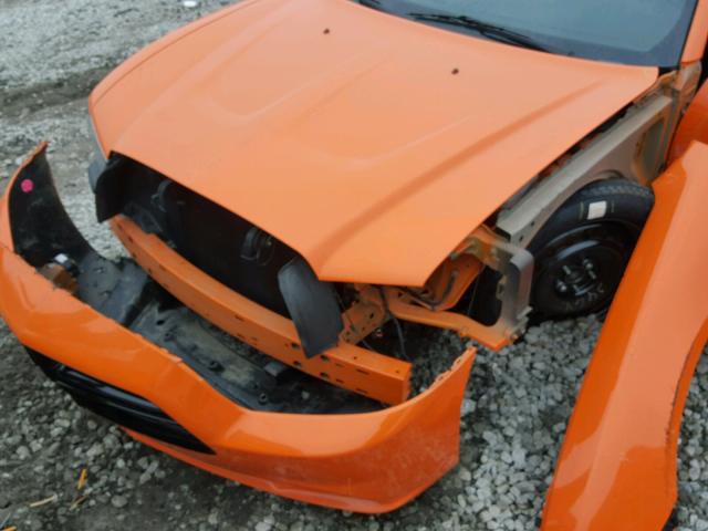 2C3CDXCT1EH207312 - 2014 DODGE CHARGER R/ ORANGE photo 9