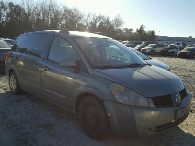 5N1BV28U45N119060 - 2005 NISSAN QUEST S GREEN photo 1