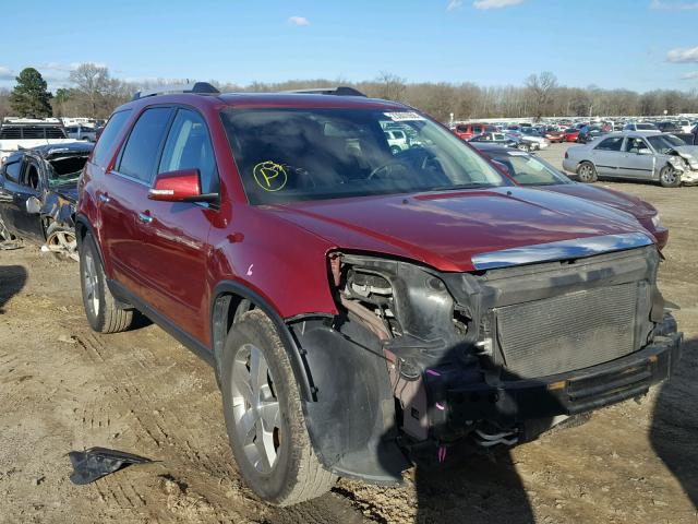 1GKKRRED8BJ109712 - 2011 GMC ACADIA SLT Bordo foto 1
