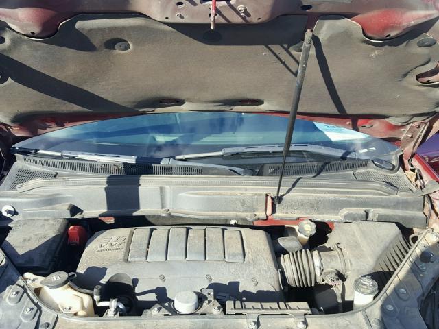 1GKKRRED8BJ109712 - 2011 GMC ACADIA SLT Bordo foto 7