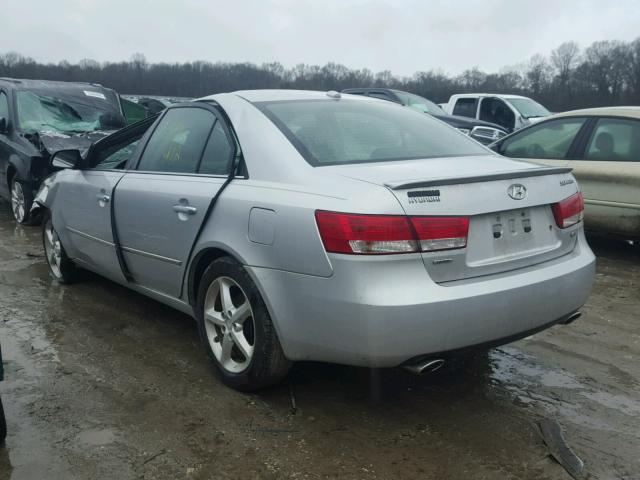 5NPEU46F17H269540 - 2007 HYUNDAI SONATA SE SILVER photo 3