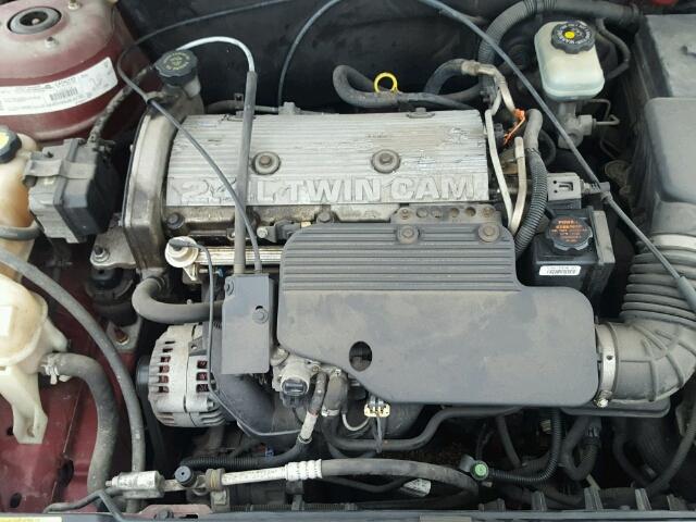 1G2NE52T51M673666 - 2001 PONTIAC GRAND AM S 栗色 照片 7