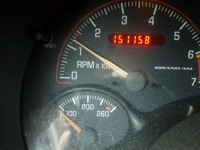 1G2NE52T51M673666 - 2001 PONTIAC GRAND AM S 栗色 照片 8