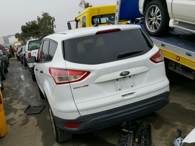 1FMCU0F7XEUC76624 - 2014 FORD ESCAPE S WHITE photo 3