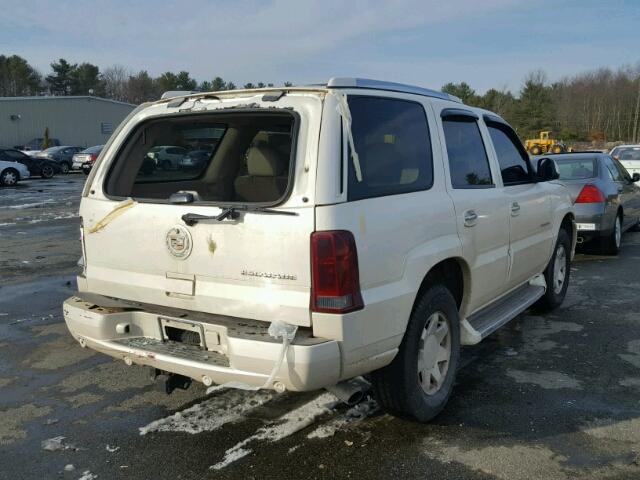 1GYEK63N75R198423 - 2005 CADILLAC ESCALADE L WHITE photo 4