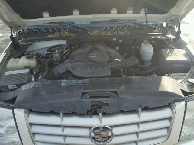 1GYEK63N75R198423 - 2005 CADILLAC ESCALADE L WHITE photo 7