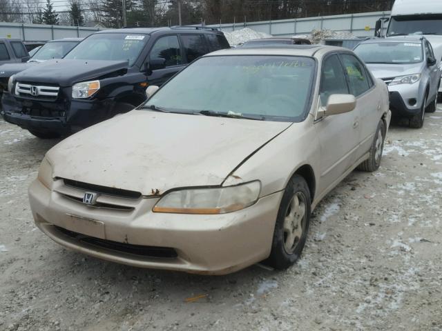 1HGCG1651YA041889 - 2000 HONDA ACCORD EX TAN photo 2