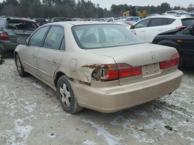 1HGCG1651YA041889 - 2000 HONDA ACCORD EX TAN photo 3