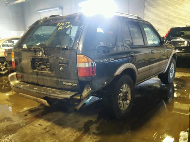 4S6DM58W2Y4406316 - 2000 HONDA PASSPORT E BLACK photo 4