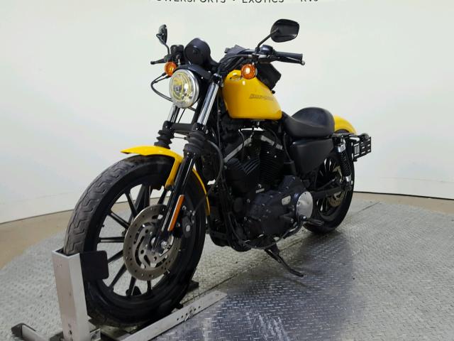 1HD4LE219BC416155 - 2011 HARLEY-DAVIDSON XL883 N YELLOW photo 4