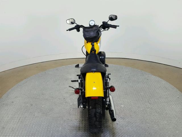 1HD4LE219BC416155 - 2011 HARLEY-DAVIDSON XL883 N YELLOW photo 9