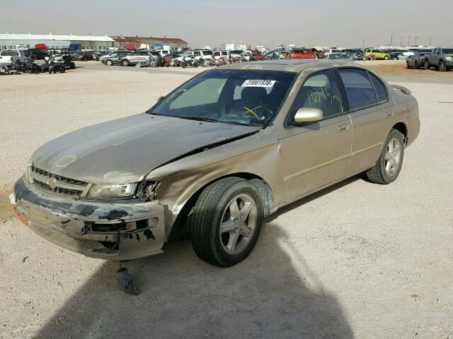 JN1CA21D3VT214299 - 1997 NISSAN MAXIMA GLE BROWN photo 2