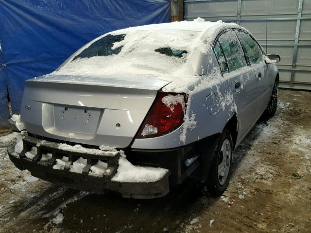 1G8AG52F15Z160061 - 2005 SATURN ION LEVEL ვერცხლისფერი ფოტო 4