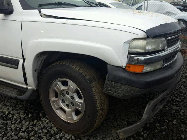 1GNEK13T04R244851 - 2004 CHEVROLET TAHOE K150 WHITE photo 9