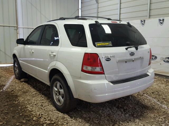 KNDJD733265590351 - 2006 KIA SORENTO EX WHITE photo 3