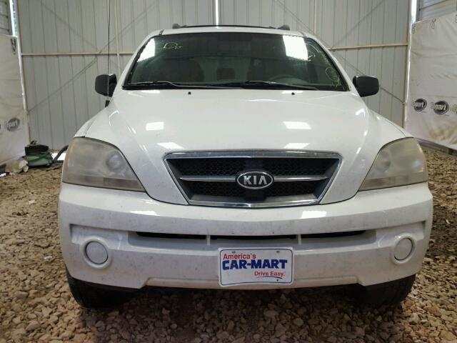 KNDJD733265590351 - 2006 KIA SORENTO EX WHITE photo 9