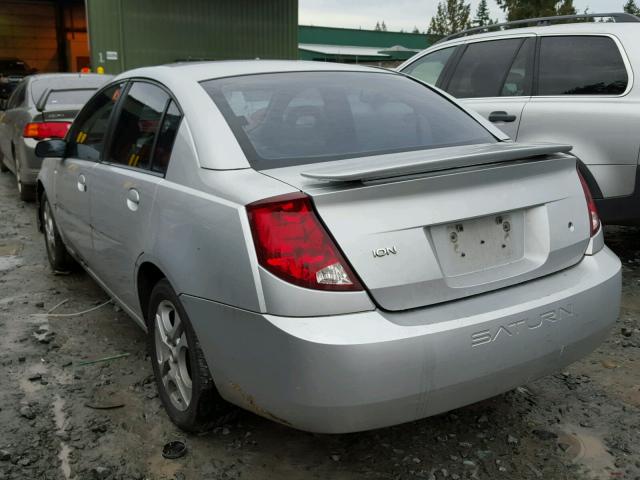 1G8AK52F33Z137702 - 2003 SATURN ION LEVEL SILVER photo 3