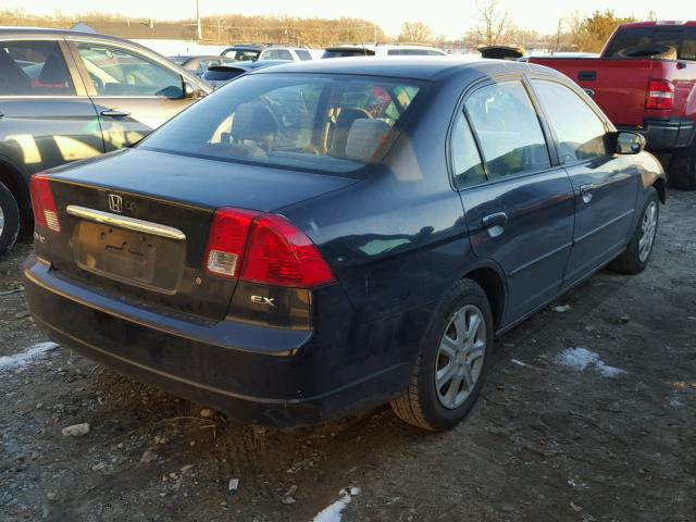 2HGES26793H604244 - 2003 HONDA CIVIC EX შავი ფოტო 4