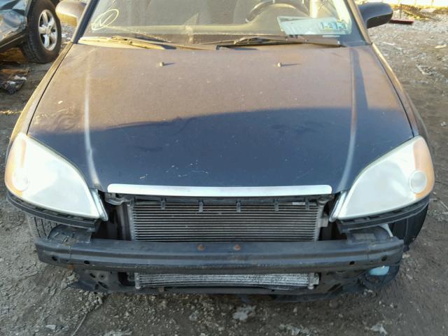 2HGES26793H604244 - 2003 HONDA CIVIC EX შავი ფოტო 7