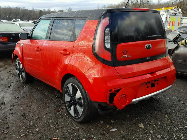 KNDJP3A59H7456934 - 2017 KIA SOUL + TWO TONE photo 3