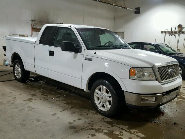 1FTPX12564NC54488 - 2004 FORD F150 WHITE photo 1