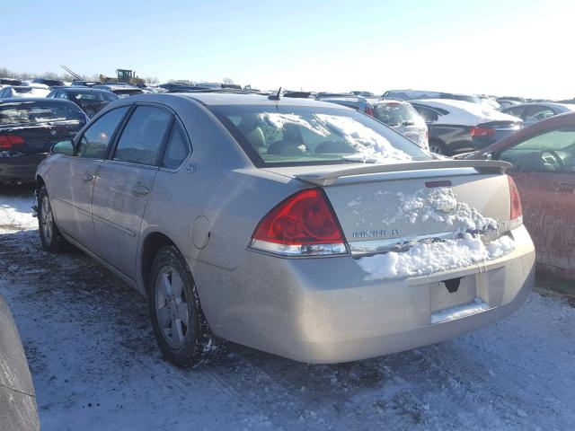 2G1WT58N481364185 - 2008 CHEVROLET IMPALA LT BEIGE photo 3