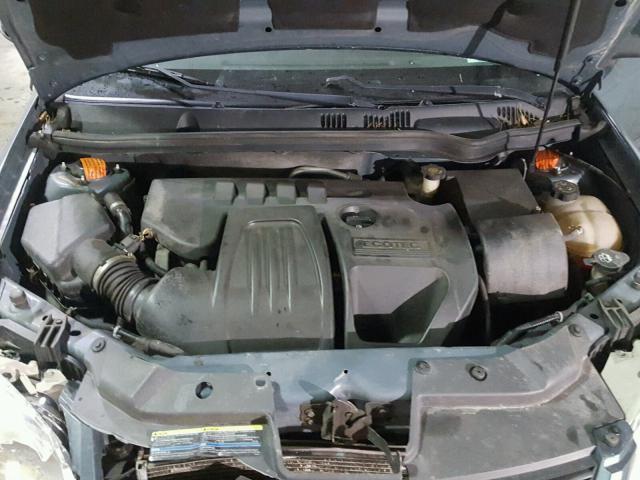 1G1AK15F077352815 - 2007 CHEVROLET COBALT LS BLUE photo 7