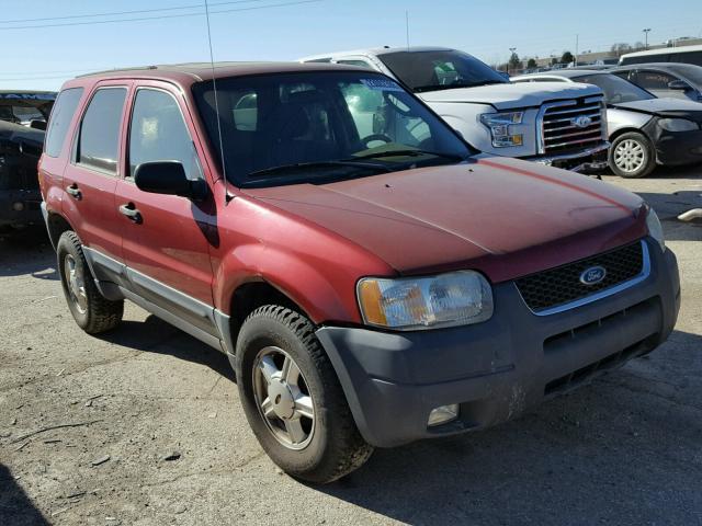 1FMYU03103KD46646 - 2003 FORD ESCAPE XLT RED photo 1