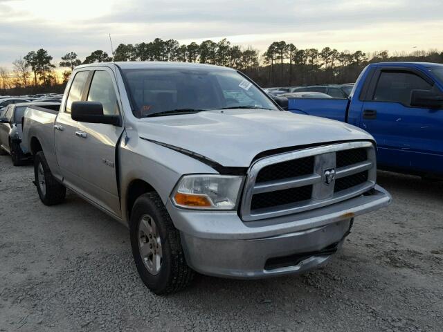 1D7RB1GP3AS237443 - 2010 DODGE RAM 1500 SILVER photo 1