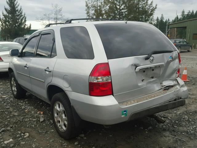 2HNYD18871H516466 - 2001 ACURA MDX TOURIN SILVER photo 3