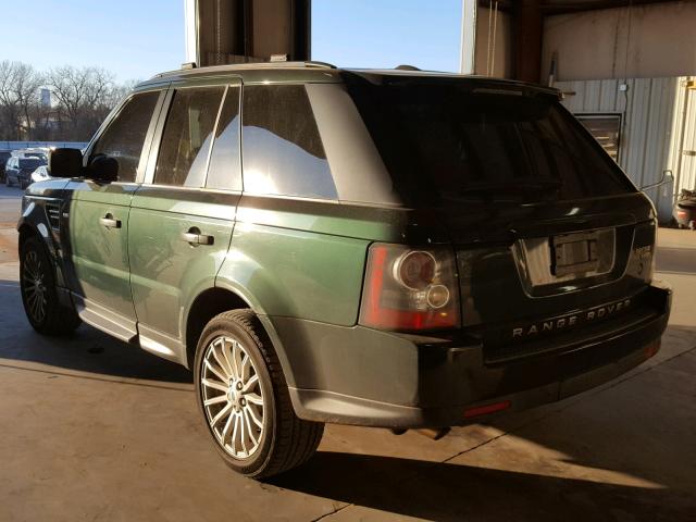 SALSF2D40AA216712 - 2010 LAND ROVER RANGE ROVE GREEN photo 3