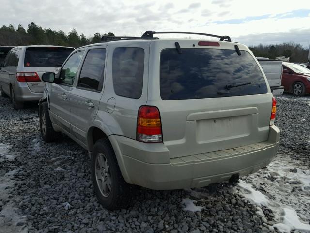 1FMYU94145KA15560 - 2005 FORD ESCAPE LIM TAN photo 3