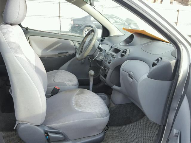 JTDAT123210182598 - 2001 TOYOTA ECHO SILVER photo 5