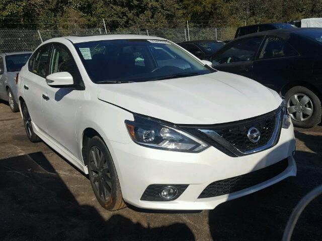 3N1CB7AP4HY214229 - 2017 NISSAN SENTRA SR WHITE photo 1