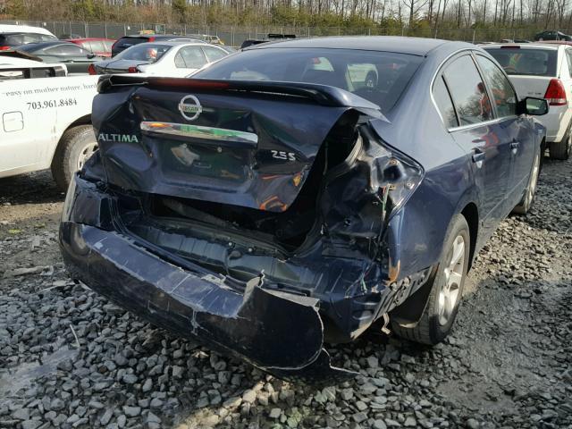 1N4AL21E18N409792 - 2008 NISSAN ALTIMA 2.5 BLUE photo 4