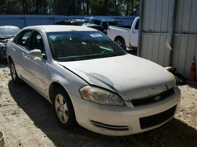 2G1WT58K669178670 - 2006 CHEVROLET IMPALA LT WHITE photo 1