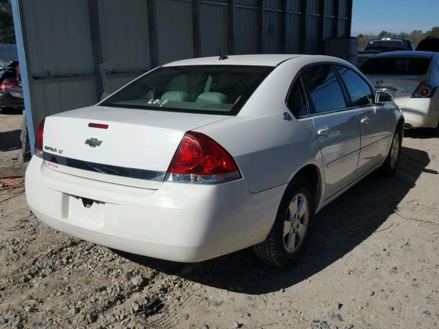 2G1WT58K669178670 - 2006 CHEVROLET IMPALA LT WHITE photo 4